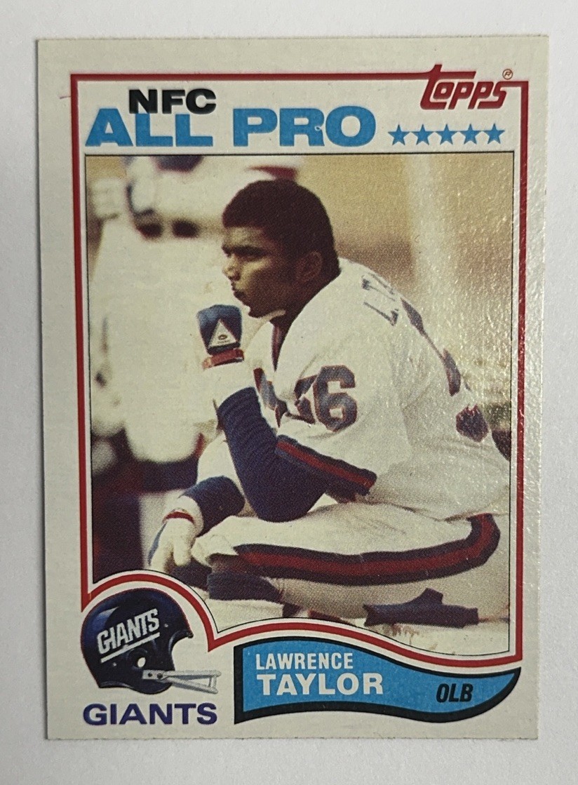 1982 Topps Football Lawrence Taylor Rookie #434