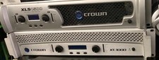 Crown XTi1000 Professional Power Amplifier in good condition and fully working.