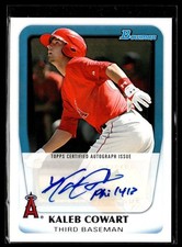 2011 BOWMAN AUTO KALEB COWART ANGELS