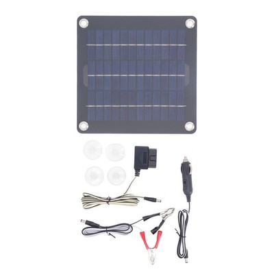 Solar Battery Charger Kit 12V 18V Ausgang 20W Monokristalline Batterie Main CU
