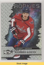 2020-21 Skybox Metal Universe Rookies Spectrum Alexander Alexeyev #102 READ 5x5