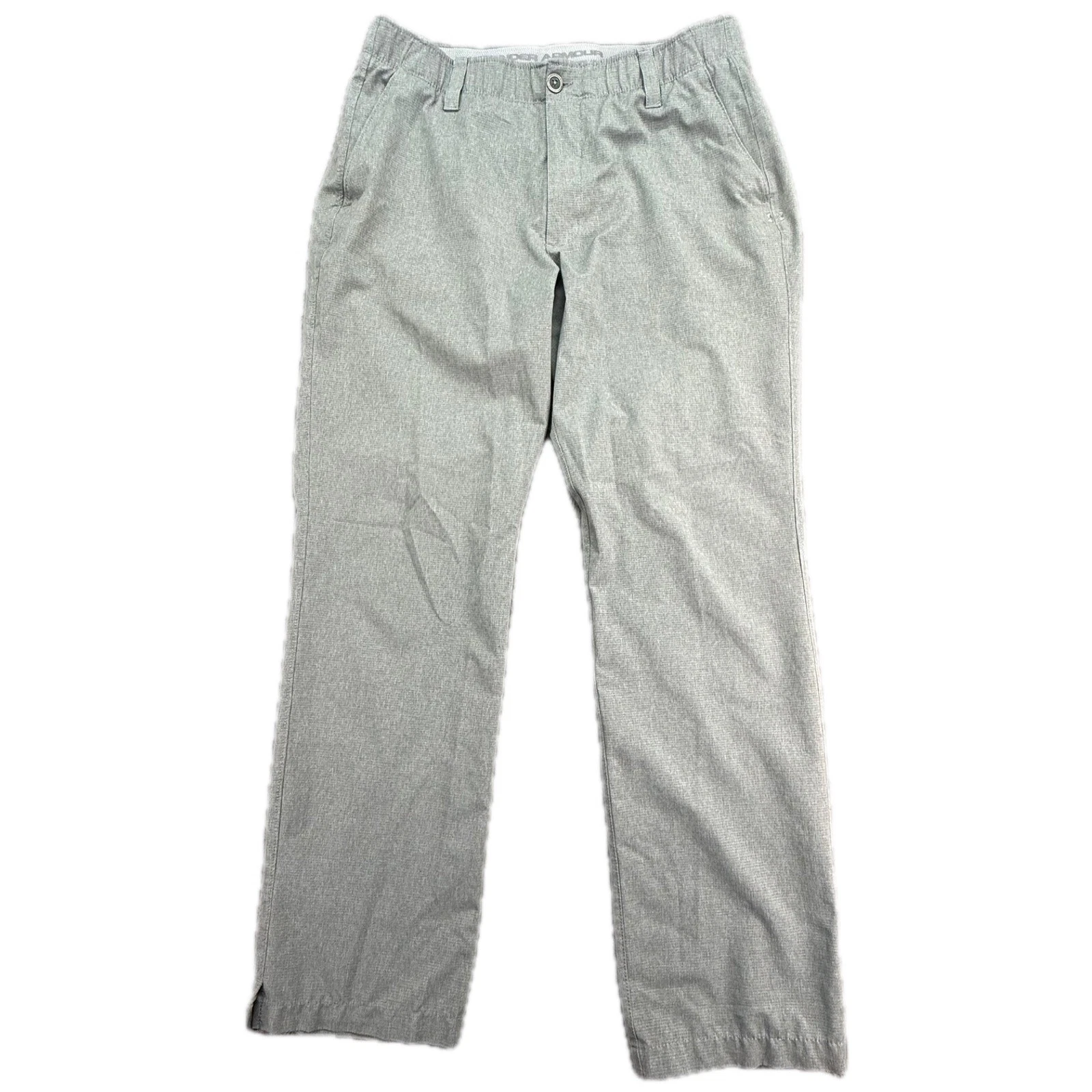 Under Armour Match Play Pants Mens 36x32 Gray Golf Performance 1259430-040