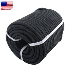 1/2" X 150' Double Braided Polyester Rope Strong Arborist Tree Rigging Rope