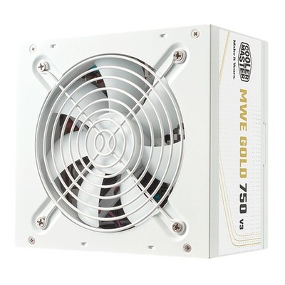 Cooler Master MWE Gold 750 V3 ATX 3.1 White Edition Non-Modular Netzteil Uni