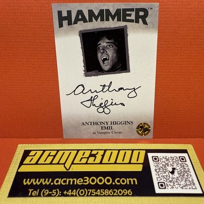 HAMMER Platinum Collection 15 VAMPIRE CIRCUS Anthony Higgins PROOF AH1 10/36