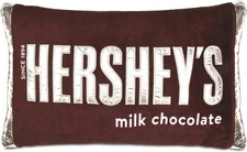 iscream 4056 Hershey's Chocolate Bar Package Pillow Set  17" x 10"
