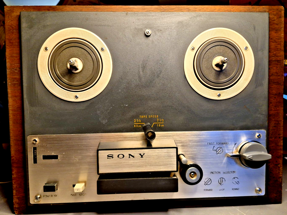 Sony TC-263 D Reel Tapeplayer Tapecorder Deck Serviced Working