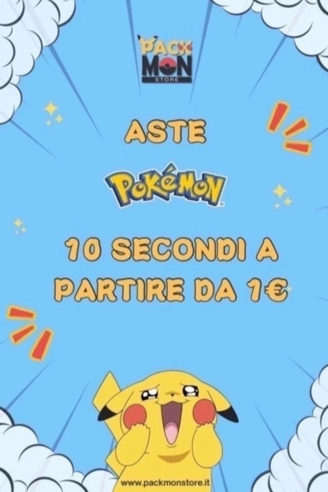 Live Rip&Ship e Aste da 1€ - TCG - Packmon Store