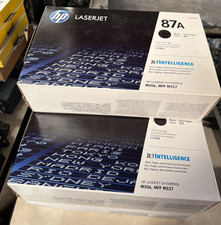 Lot of 5 HP 87A CF287A LaserJet Toner Cartridge - Black