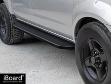 APS Stain Black 6" Side Step Nerf Bar Fit 99-04 Nissan Frontier Crew Cab