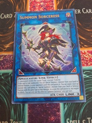 Yugioh Summon Sorceress JUMP-EN084 Ultra Rare Limited Near Mint