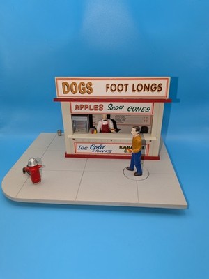 LIONEL 14160 OPERATING FRANKS HOT-DOG STAND ACCESSORY- 0/027- NEW - S5