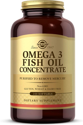 Omega-3 Fish Oil Concentrate, 240 Softgels