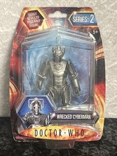 Image of Doctor Who Series 2 Cyber Leader Poseable Action Figure - Boxed Sealed New Rare