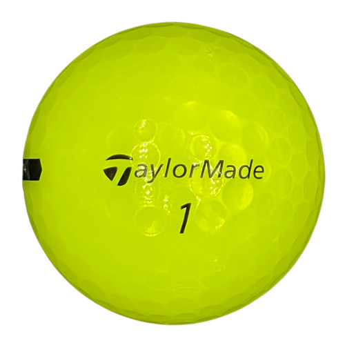 TaylorMade Mix Yellow Near Mint AAAA 50 Used Golf Balls 4A