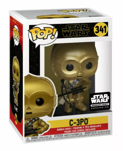 Funko Pop! C-3PO #341 Star Wars Smuggler's Bounty Exclusive