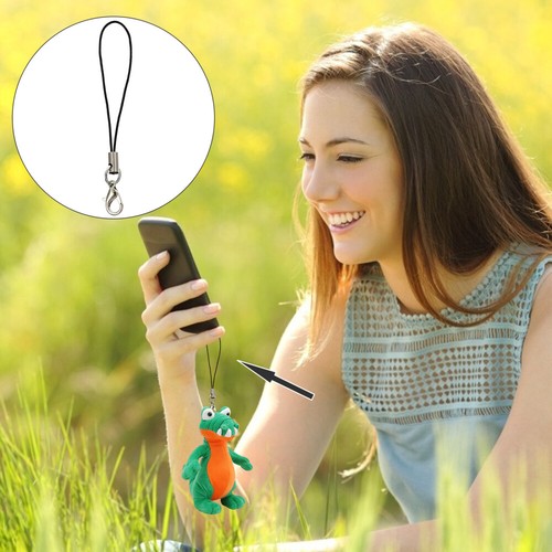 100 PCS Handy Kabel Strapazierfähiges Handyband Selbstgemachte Seile - Zdjęcie 4 z 12