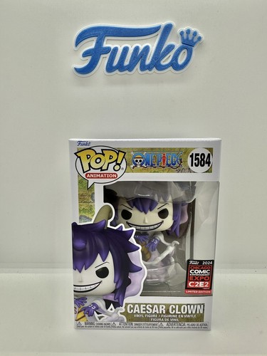 Funko Pop One Piece Caesar Clown 1584 Chicago Comic Con 2024 - Picture 2 of 8