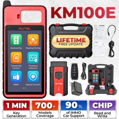 Autel MaxiIM KM100 KM100E KM100X Key Fob Programming Tool Programmer Immobilizer