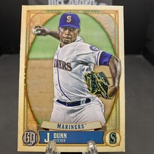2021 Topps Gypsy Queen Base #66 Justin Dunn - Seattle Mariners