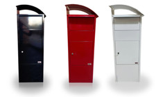 METZ Parcel Drop Box Curved roof letter box large capacity garden feature