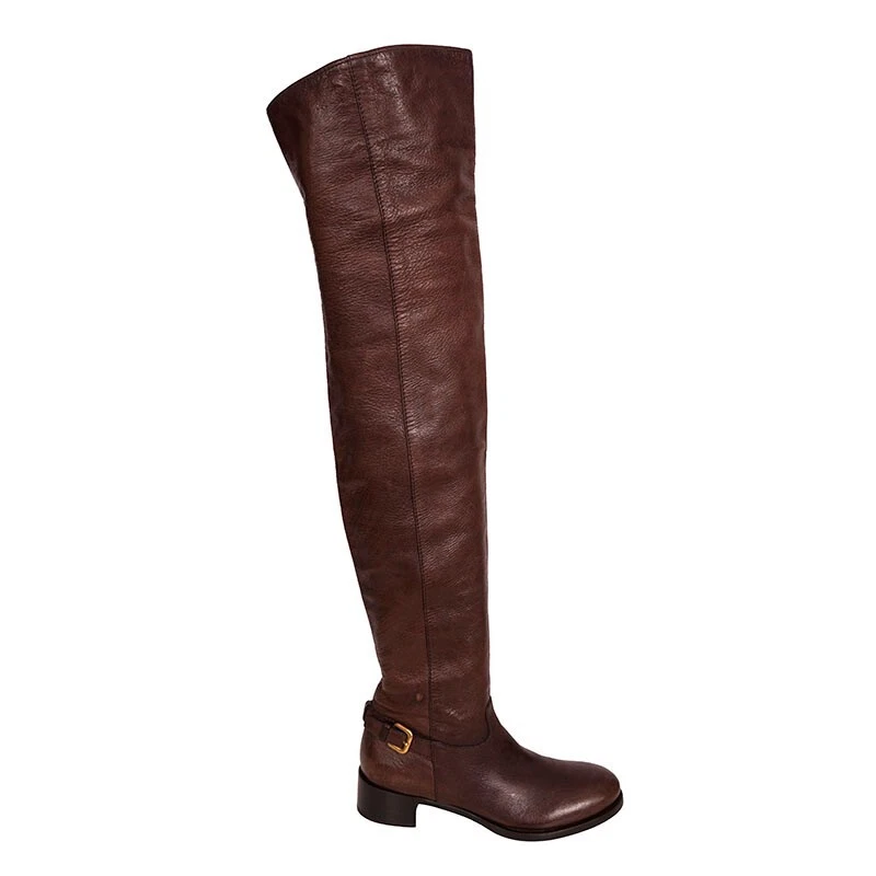PRADA Brown Mid (2-2.9 in) Heel Height Boots for Women for sale | eBay