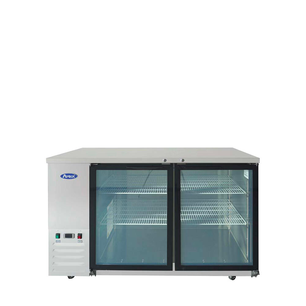 Atosa SBB59GGRAUS1, 58-Inch Glass Door Back Bar Cooler