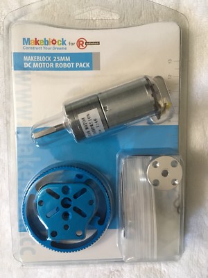 Makeblock 25mm DC Robot Pack DC Motor and parts Radio Shack