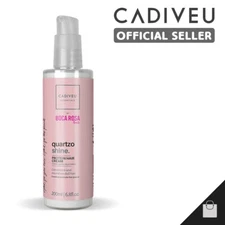Cadiveu Essentials Boca Rosa Hair Quartzo Shine Smoothing Treatment 200ml 6.8oz