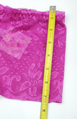 sexy lace panties pink size M New underwear boody hot pink panty lacey - Picture 9 of 12