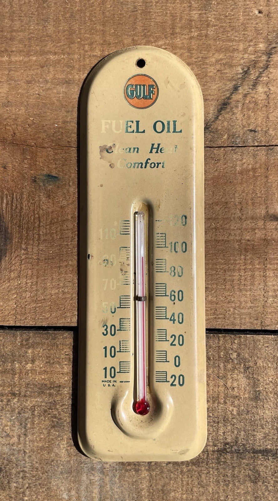 6” Vintage GULF Fuel Motor Oil Gas Service Station Advertising Tin ...