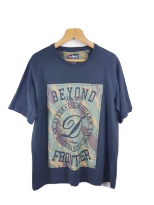 Diem (Beyond Fronter) Herren T-Shirt schwarz Militarian Print Größe XL