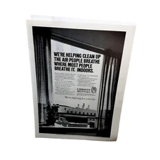 1972 Liberty Mutual Insurance Fighting For Life Vintage Print Ad 70s Original