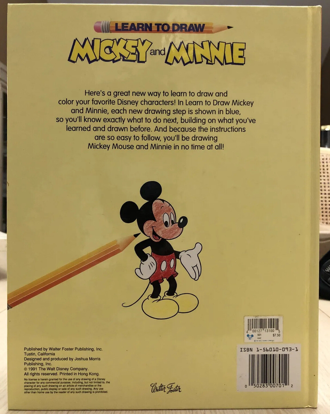 Disney Learn To Draw Mickey And Minnie | eBay