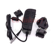 UK/US/EU AC110-240V to 0B 2pin 3A DC12V Adapter for ARRI Teradek Magicsky Vaxis