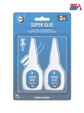 Super Glue Strong Bond Adhesive Plastic Glass Wood Rubber Metal 10g UK