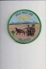 1990 Dellaykee Wild West Day patch