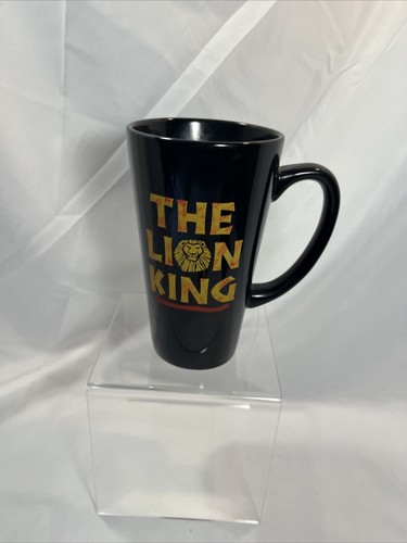 DER KÖNIG DER LÖWEN Disney Broadway Musical große schwarze Tasse Kaffeetasse Sammlerstück 6 Zoll - Bild 2 von 5