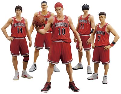 DiGiSM One and Only SLAM DUNK SHOHOKU START MEMBER SET PVC Figur 5er Set