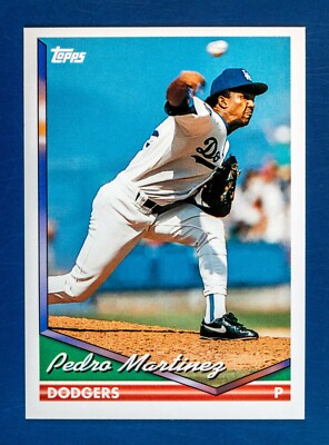 Pedro Martinez #268 (1994 Topps) Baseball Card, Los Angeles Dodgers ...