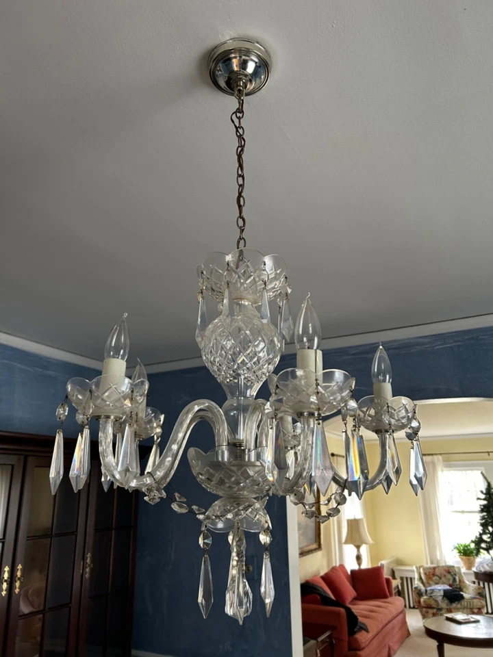 Lindo lustre Waterford - Imagem 2 de 3