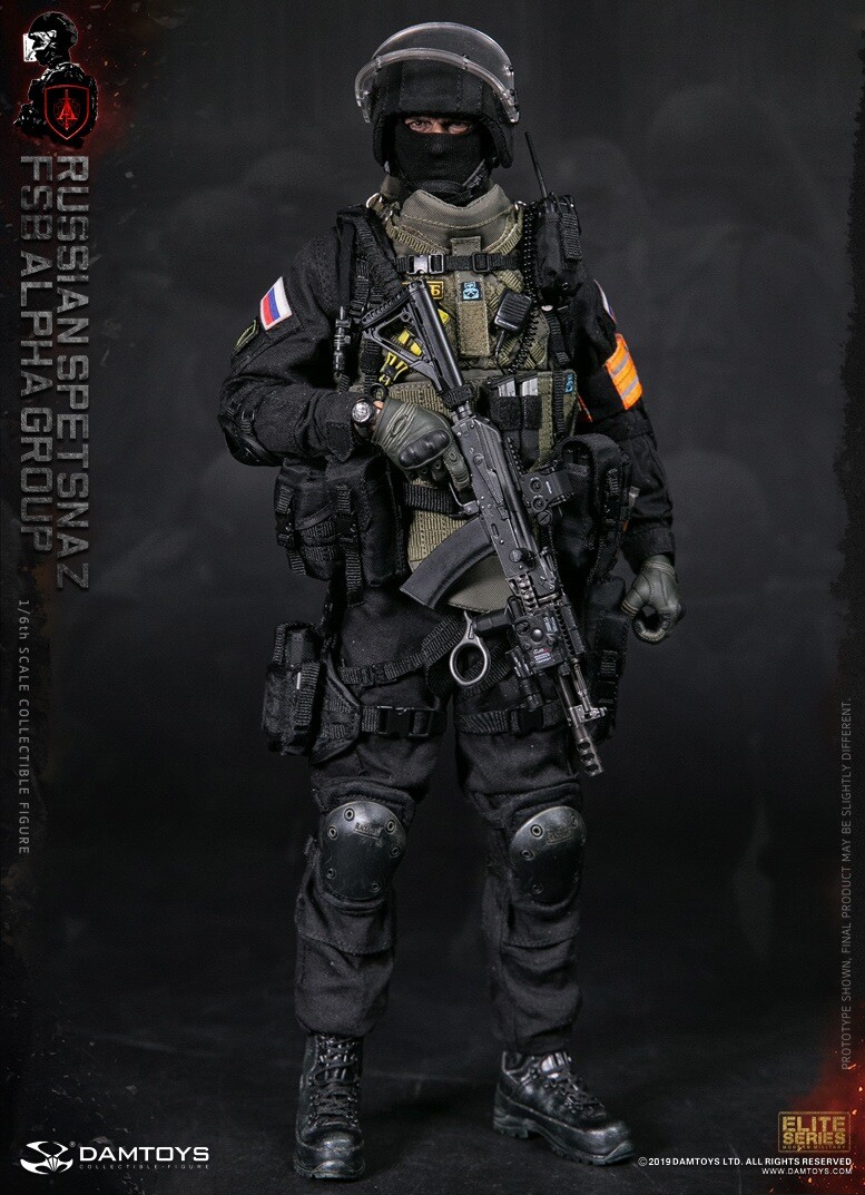 IN STOCK Damtoys 78064 Russian Spetsnaz Fsb Alpha Group Action