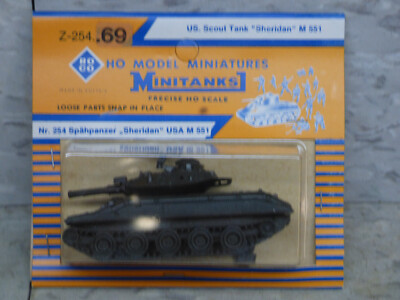 Roco Minitanks New Modern US M-551 Sheridan W/152mm Light Tank  Lot #6216K
