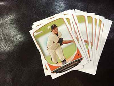 2013 Bowman BP98 Clayton Blackburn 15 count lot San Francisco Giants