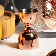 Kotai Copper Stainless Steel Japanese Bell Style Jigger 1oz/2oz