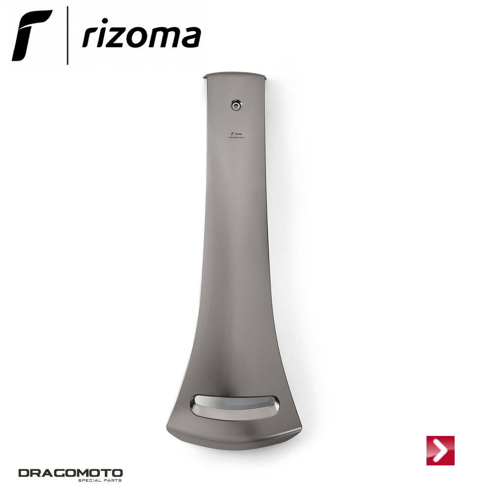 Couverture de direction Rizoma ZVP011D grise pour scooter Vespa GTS 300 Hpe Touring 2019