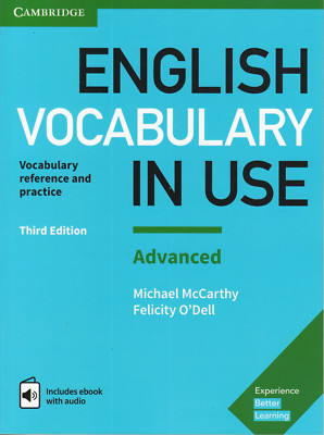 Cambridge ENGLISH VOCABULARY IN USE ADVANCED with eBook & Audio 1316630064 @ NEW