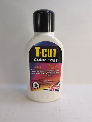 T-Cut White Scratch Remover Color Fast Paintwork Restorer Auto Car Polish 500ml