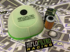 NEW Hiflo Oil Filter & Air Filter Service Kit for KTM 450 SMR 450SMR 2013 2014