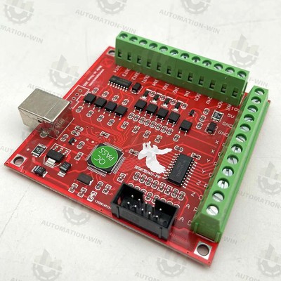 NEW BreakoutBoard 4 Axis Interface Driver Motion Controller CNC USB MACH3 100Khz